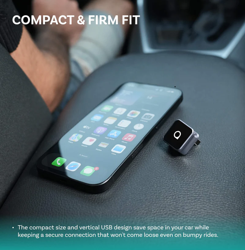 Ottocast Mini Cube Wireless CarPlay/Android Auto Adapter - Image 12